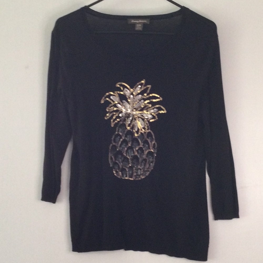 TOMMY BAHAMA…………….PINEAPPLE TOP, M